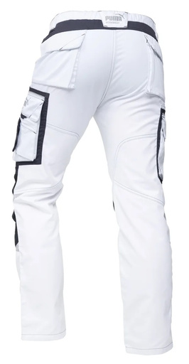 Spodnie Precision Puma Workwear 30-1170 white - 52
