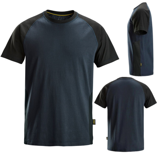 T-shirt roboczy Snickers 2550-9504 granatowy - S
