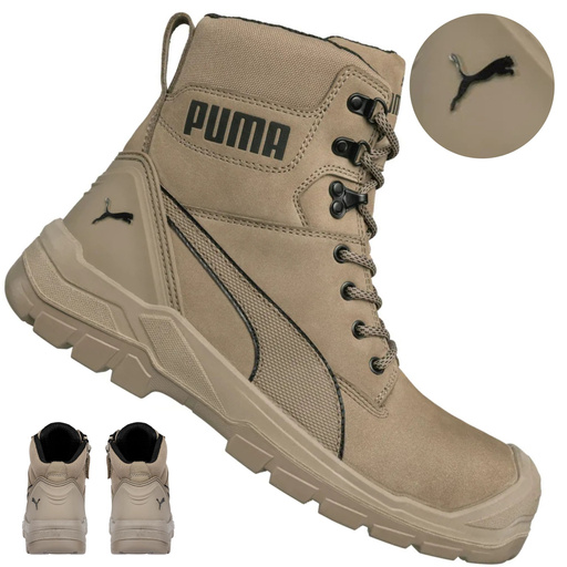 Buty robocze Puma Conquest Stone S3 63.074.0 - 42