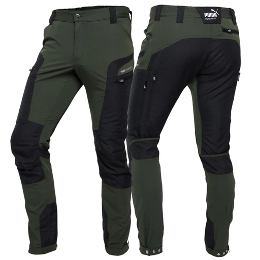 Spodnie Outdoor Puma Workwear 30-1840 zielone - XL