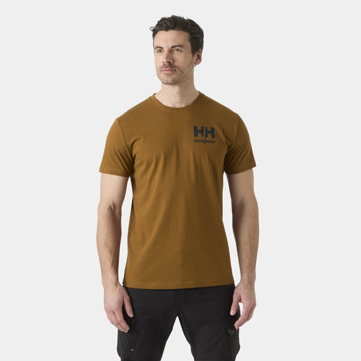 T-shirt męski Helly Hansen brown 79309-750 - M