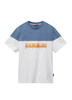 T-shirt Napapijri S-Saturnia White - S