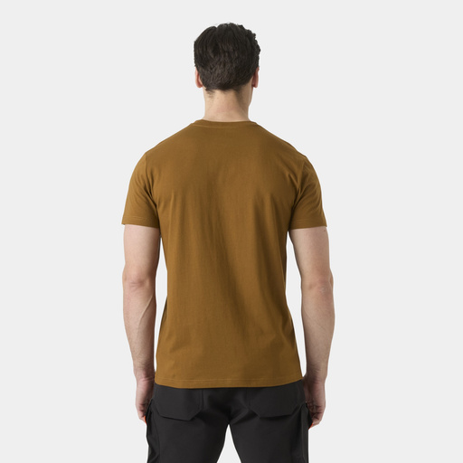 T-shirt męski Helly Hansen brown 79309-750 - L