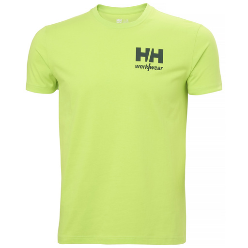 T-shirt męski Helly Hansen lime 79309-420 - M