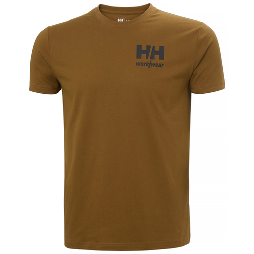 T-shirt męski Helly Hansen brown 79309-750 - XL