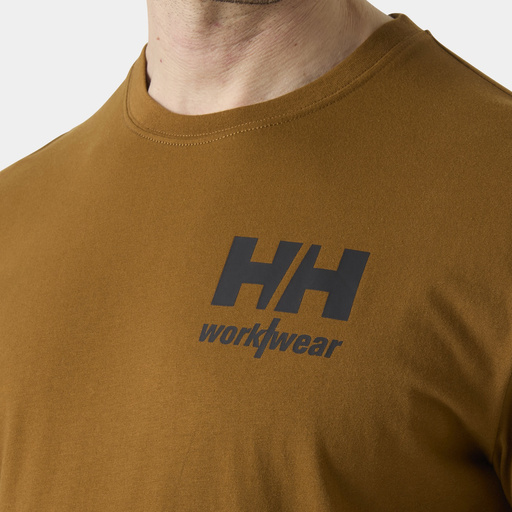 T-shirt męski Helly Hansen brown 79309-750 - XL