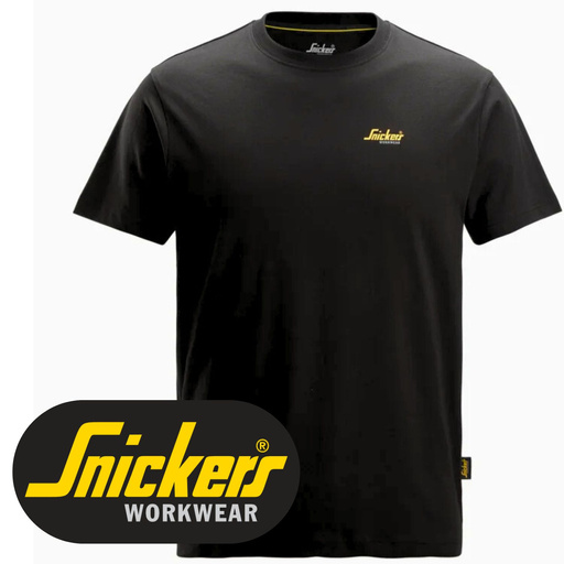 T-shirt roboczy Snickers 2588-0400 czarny - XXL
