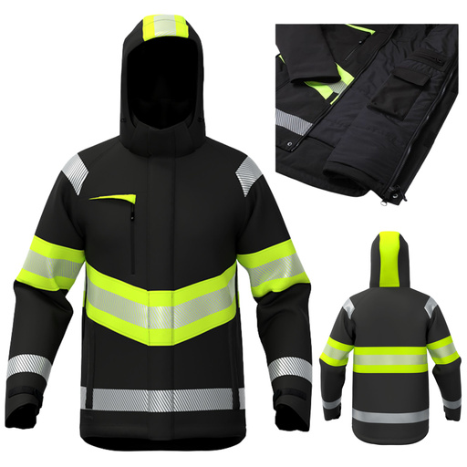 Softshell roboczy ocieplany Atlanta 0204 - XXL