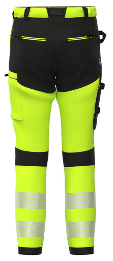 Spodnie robocze BoSafety Tension żółte C1-0402 -56